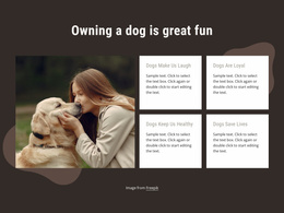 Owning A Dog Is Gret Fun Elementor Corporate Demo
