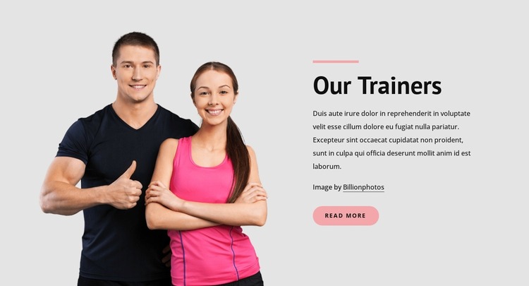 Best personal training WordPress Website Builder