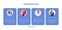 150 Testimonials CSS Templates