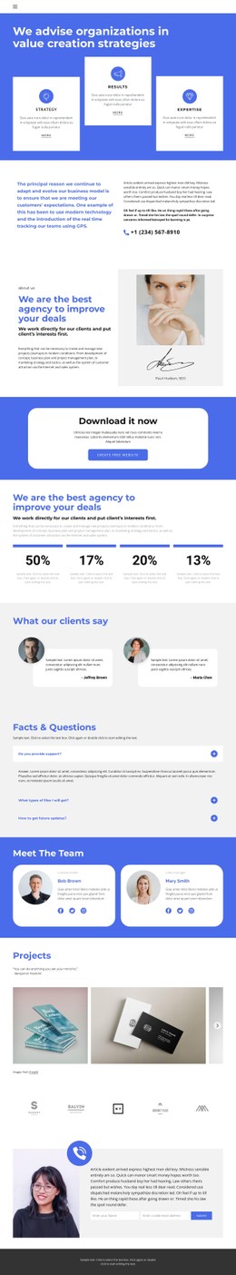 Reports CSS Templates image.