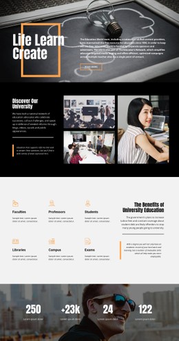 240 Education CSS Templates