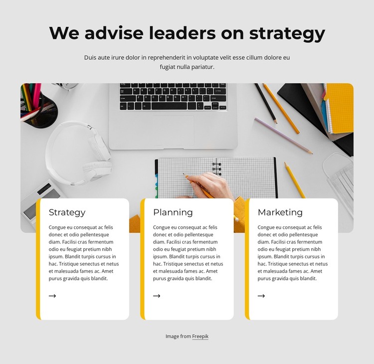 Effective leaders WordPress Theme
