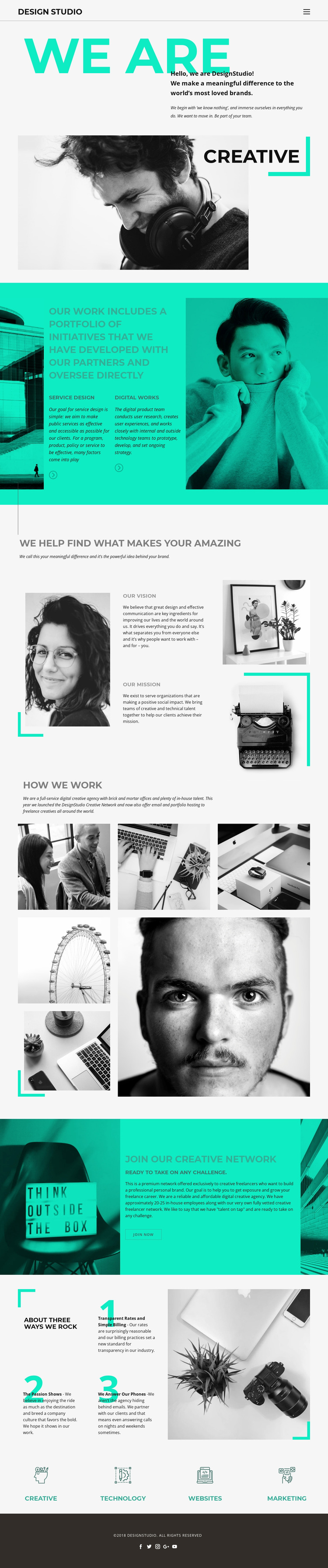 We are creative business Website Design