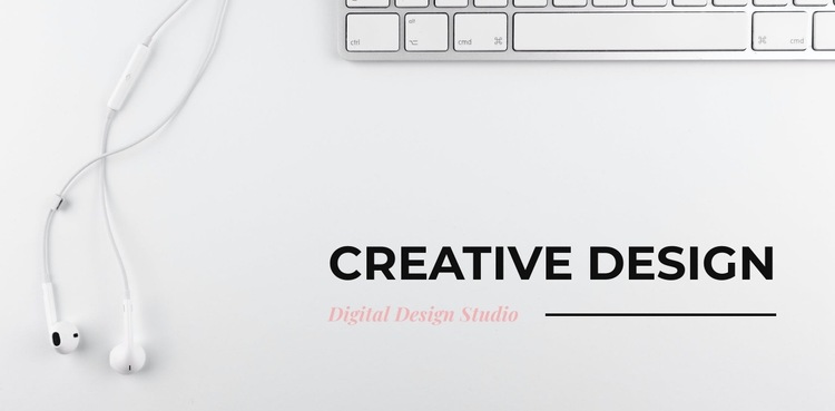 We create designs from scratch HTML5 Template