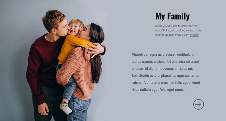 creating a web page for my family in html