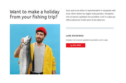 Fishing Lake Responsive WordPress Theme