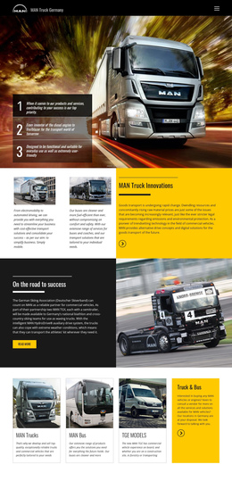 Man Trucks For Transportation Best Free Website Builder