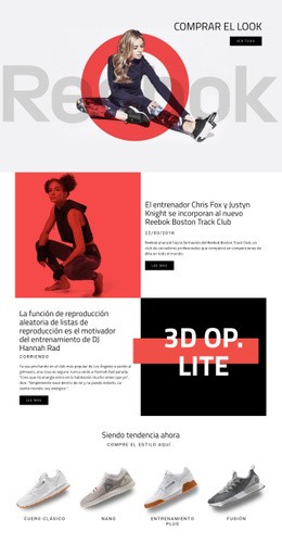 Reebok Plantilla