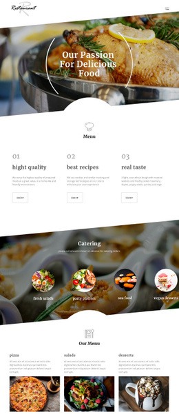 460+ Food & Restaurant Html Code Examples