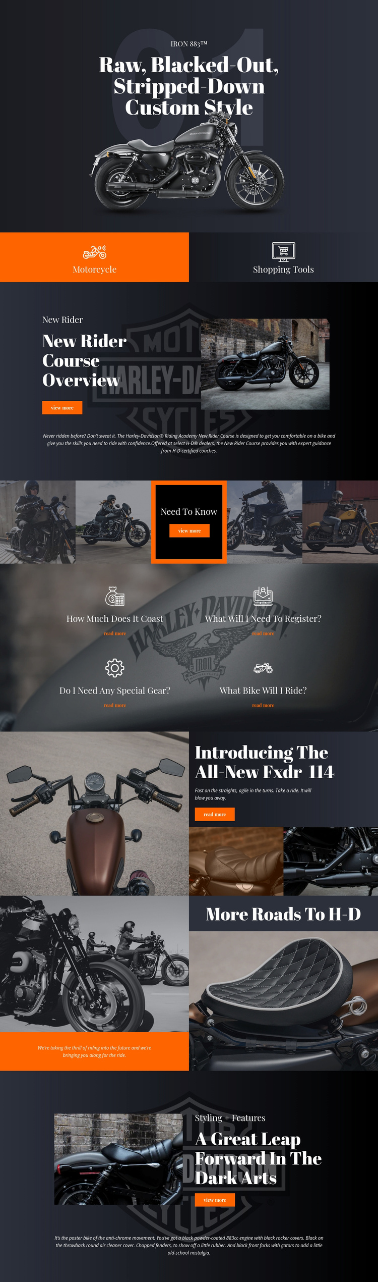 harley davidson corporate website