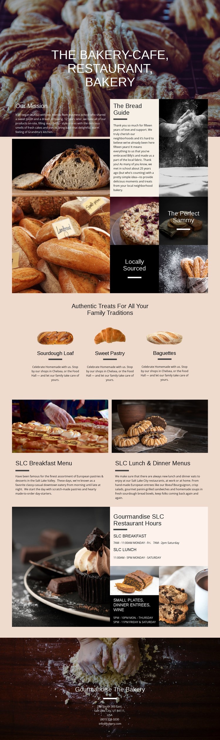 The Bakery CSS Template