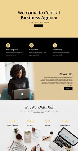 About Me CSS Template