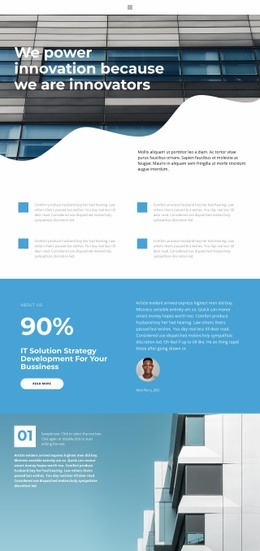 Mission and vision statements Web Page Design
