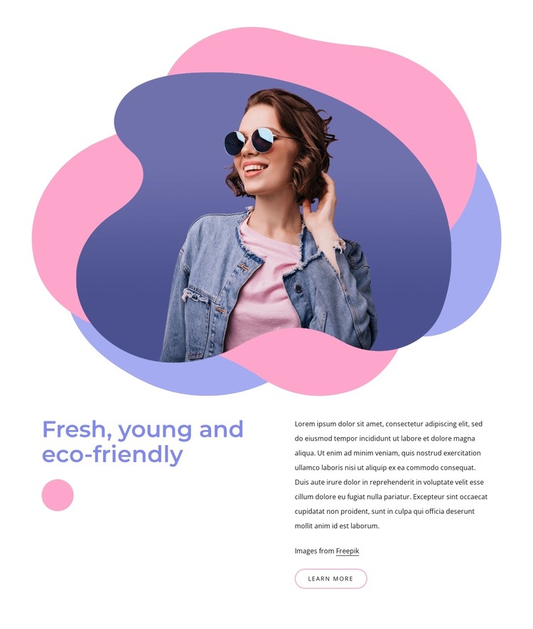 Eco-friendly style CSS Template