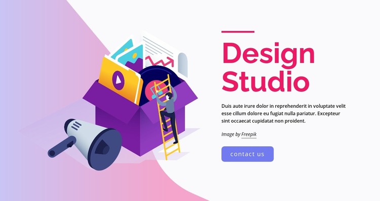 Universal design studio WordPress Website Builder