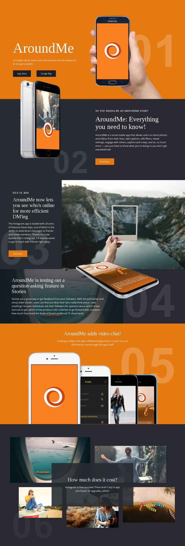 Everything is technology Website Template