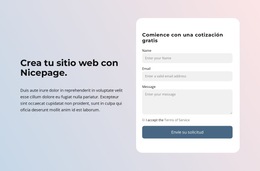 320 Formulario de contacto Plantillas de sitios web