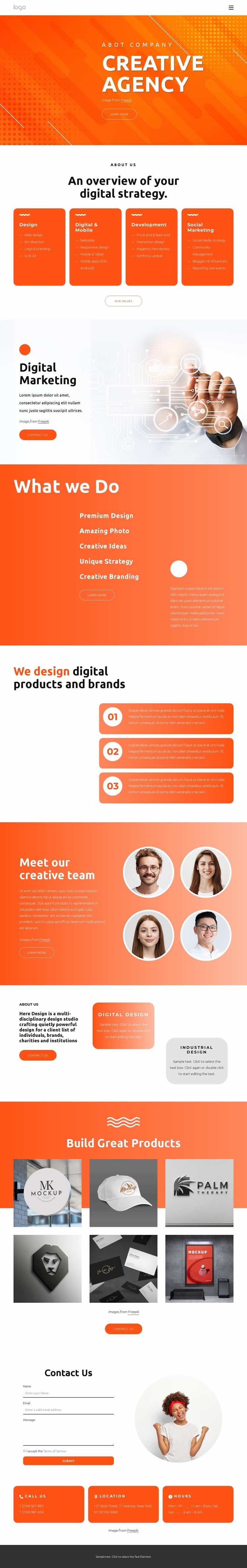 We create digital solutions Website Design