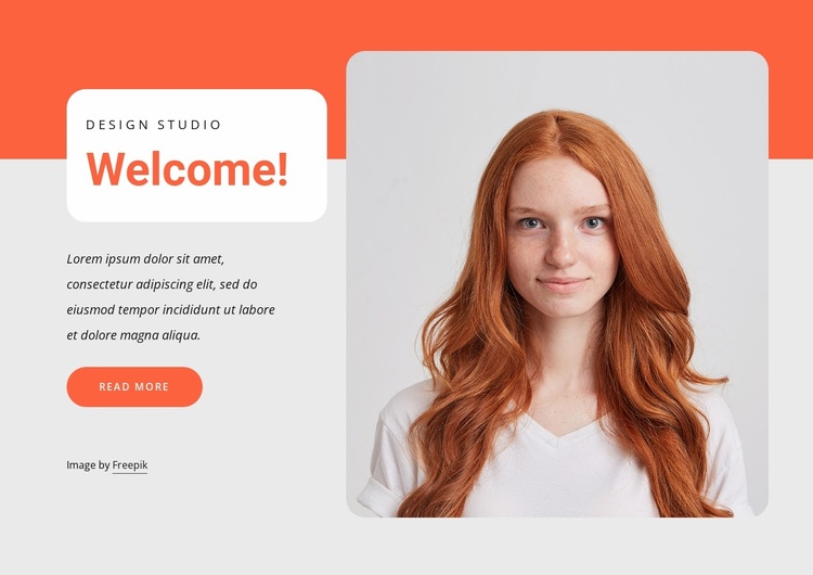 Welcome to design studio Website Template