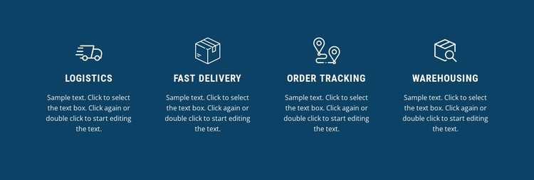 Fast delivery CSS Template