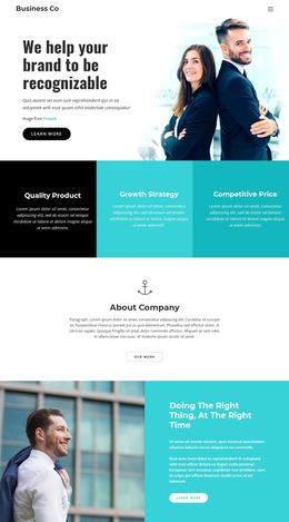 Business Company Website Design Software
