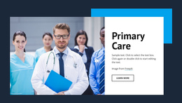 Primary Medical Care Free Website Builder