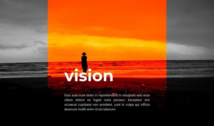 Sunset vision WordPress Website Builder