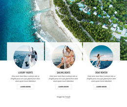 Exclusive Yacht Club Responsive WordPress Theme