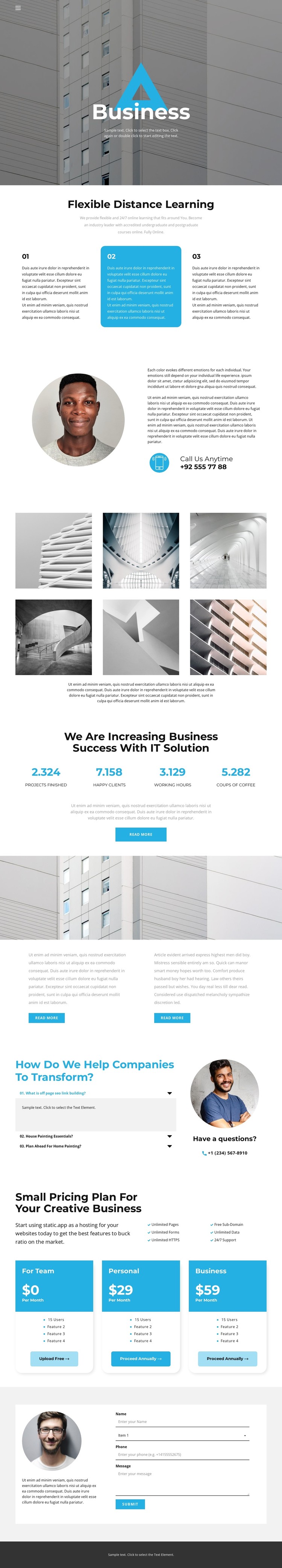 Need a Business Idea CSS Template
