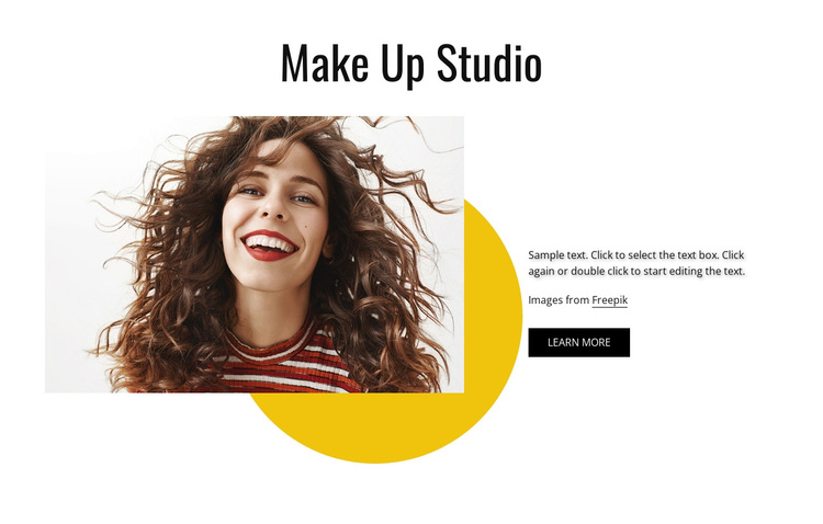 Make up studio Joomla Page Builder