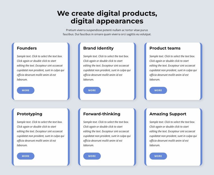 We create digital products WordPress Website Builder