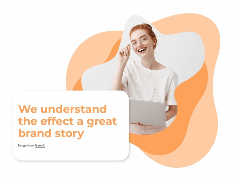 Great brand story Website Design