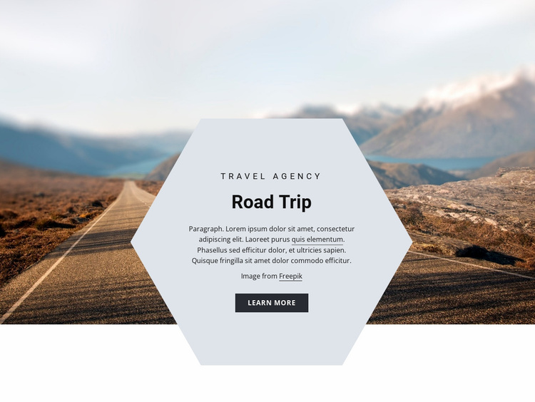 Road trip Website Design