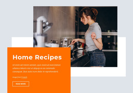 Recipe HTML Templates