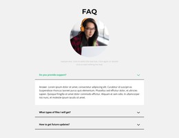 About Me HTML Template