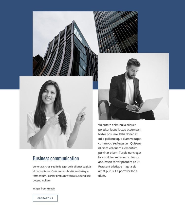 Investment consulting firm CSS Template