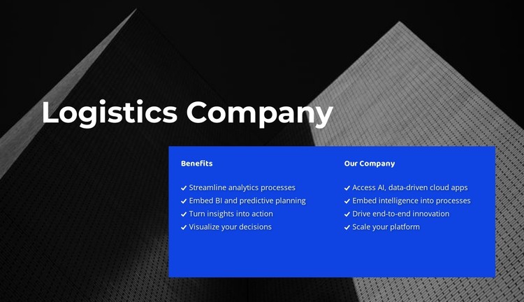 Choose Business Structure CSS Template