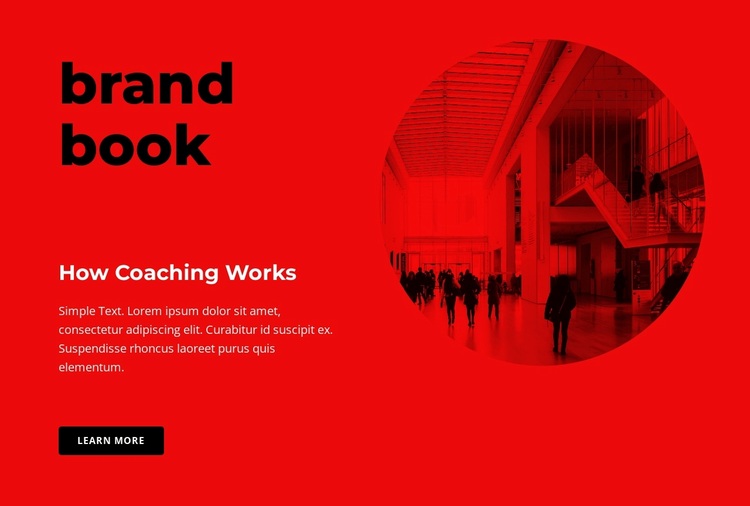 We create a brand book Website Design