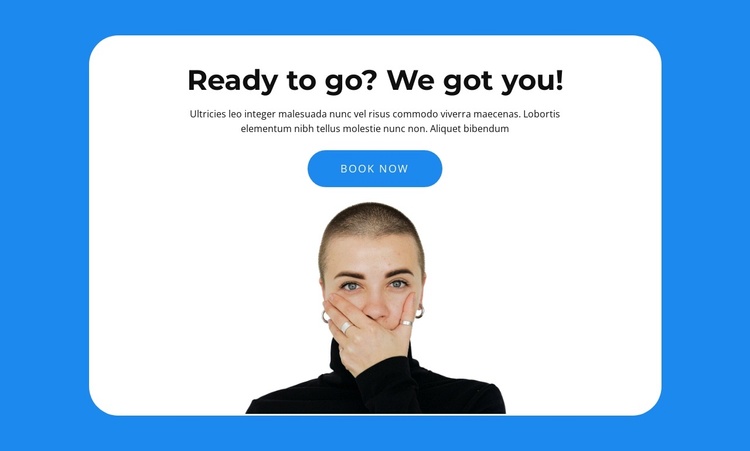 Ready to start with us Joomla Template