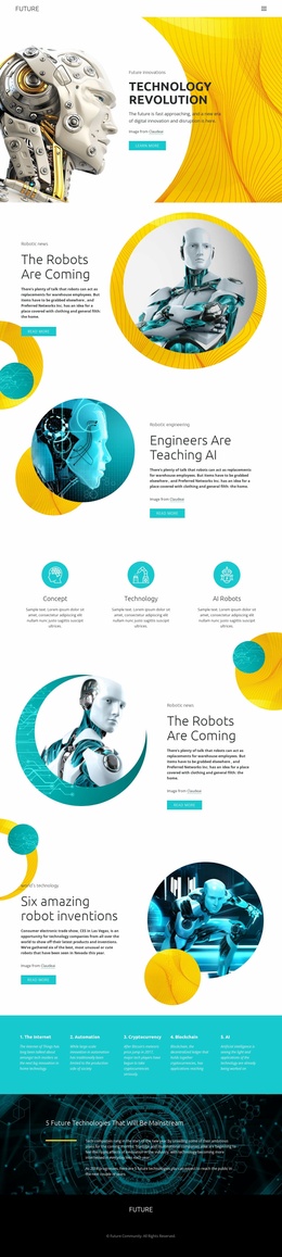 270 Technology Website Templates