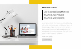 We Provide Training Workshops Html Page Generator
