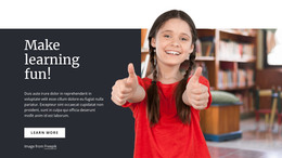 Make Learning Fun Download WordPress Theme