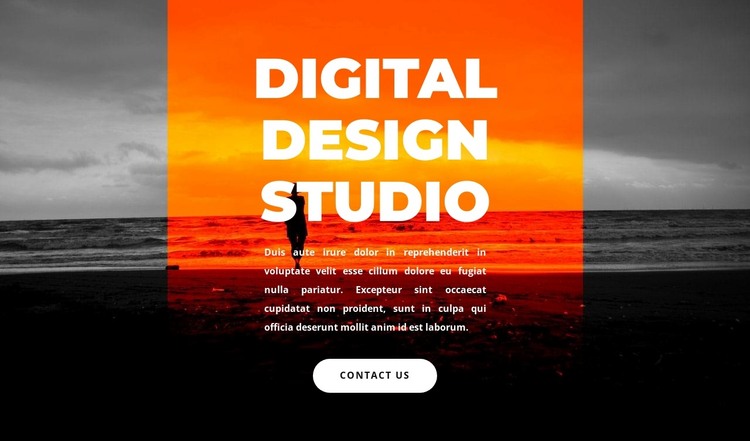 New digital studio HTML Template
