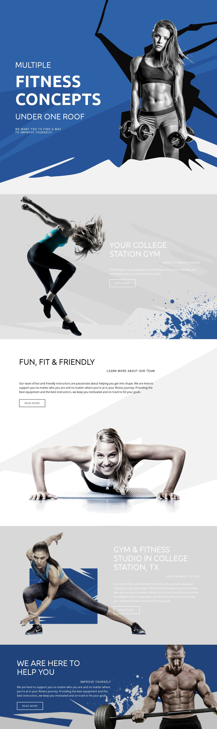 Best fitness and sports Web Design