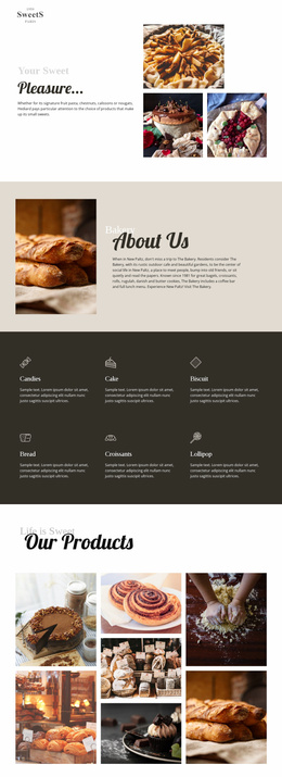 0 Food Restaurant Website Templates