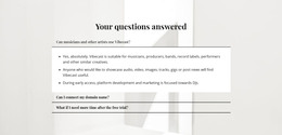 Answers To Important Questions WordPress Portfolio Themes