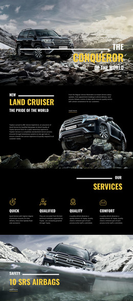 Cars & Transportation HTML Templates