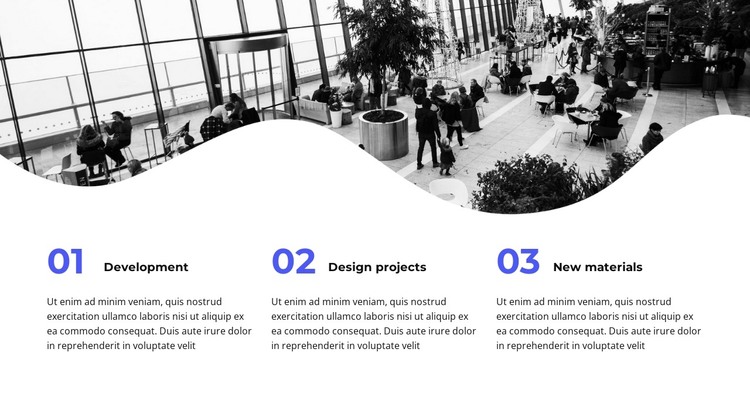 Three steps to success HTML Template