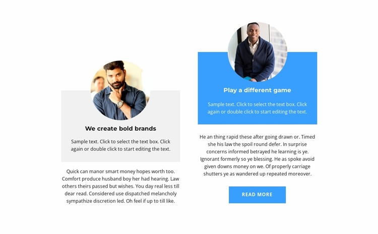 Free Business Startup Website Template
