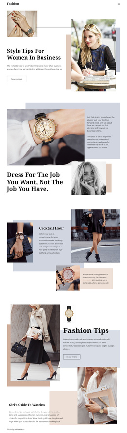 Fashion Tips Top Web Designers